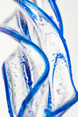 Нереалистичный фаллоимитатор Sexus Glass, стекло, прозрачный, 18,5 см арт. 912002
