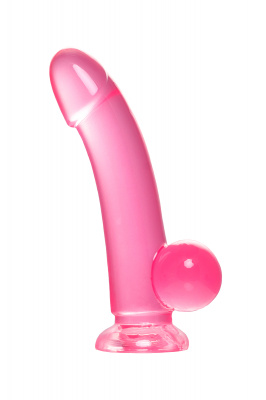 Реалистичный фаллоимитатор A-Toys by TOYFA Fush, TPE, розовый, 18 см арт. 762006