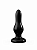 ПЛАГ-МАССАЖЕР ДЛЯ ПРОСТАТЫ BLACK MAGNUM 14 В ЛАМИНАТЕ L 155/135 мм, D 45,41 мм, арт. 421400