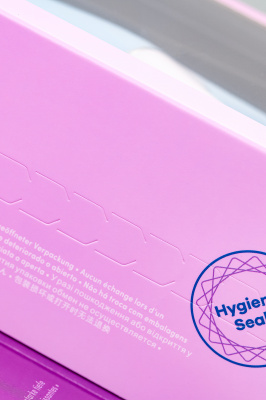 Нереалистичный вибратор Satisfyer Air Pump Vibrator 5, силикон, голубой,  см. арт. J2018-252
