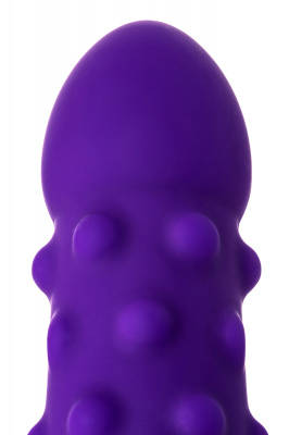 Нереалистичный вибратор TOYFA A-Toys  , Силикон, Фиолетовый, 17 см арт. 761026