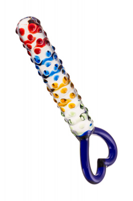 Нереалистичный фаллоимитатор Sexus Glass, стекло, прозрачный, 22,5 см арт. 912017