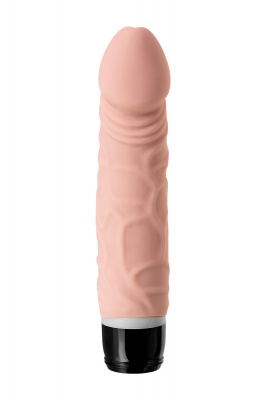 Реалистичный вибратор TOYFA  A-Toys Bolv, силикон, телесный, 19,3 см арт. 761040