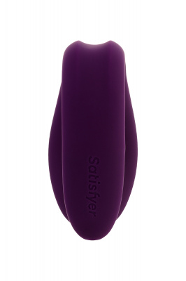 Многофункциональный стимулятор для пар Satisfyer Partner Double Joy, Силикон, Фиолетовый, 18 см арт. J2008-16-3