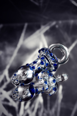 Анальная втулка Sexus Glass, стекло, прозрачная, 14 см, Ø 3,5 см арт. 912064