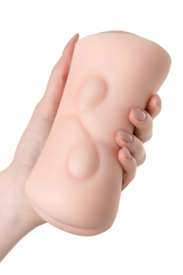Мастурбатор реалистичный TOYFA Juicy Pussy Rich Fruit, вагина и анус, SoftSkin, телесный арт. 893022