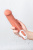 Нереалистичный вибратор Satisfyer Vibes Master, силикон, бежевый, 23,5 см. арт. EE73-862-1017