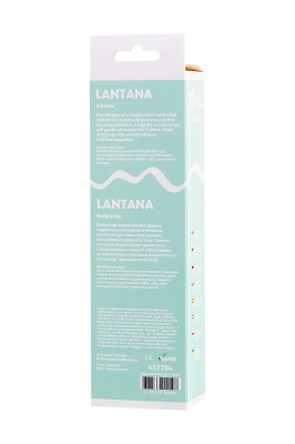 Вибратор Flovetta by Toyfa Lantana, силиконовый, фиолетовый, 22 см арт. 457704