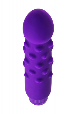 Нереалистичный вибратор TOYFA A-Toys  , Силикон, Фиолетовый, 17 см арт. 761026