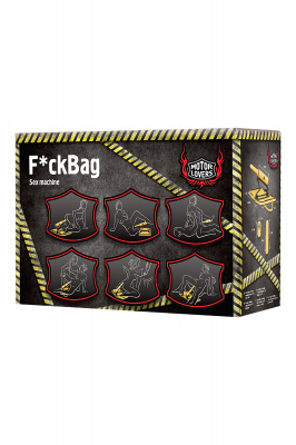 Секс-машина F*ckBag, MotorLovers, ABS, желтый, 22 см арт. 456601