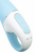 Нереалистичный вибратор Satisfyer Air Pump Vibrator 5, силикон, голубой,  см. арт. J2018-252
