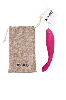 Мешочек XOXO, текстиль, коричневый, 24,5*14 см арт. 253001