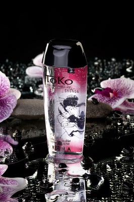 Лубрикант Shunga Toko Aroma на водной основе, клубника и шампанское, 165 мл арт. 276401