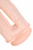 Фаллоимитатор для двойного проникновения RealStick Silicone Armie H, сайлекспан, телесный, 19 см арт. 9420014