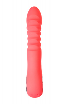 Стимулятор с функцией UP&DOWN Flovetta Flox, силикон, коралловый, 21,5 см арт. 457716