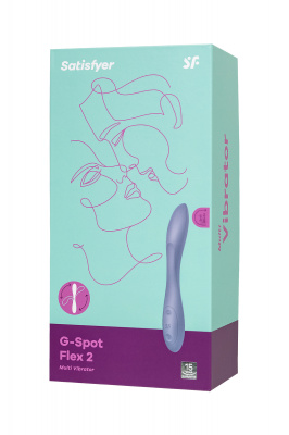 Многофункциональный вибратор для пар Satisfyer G-Spot Flex 2, фиолетовый арт. J2018-296