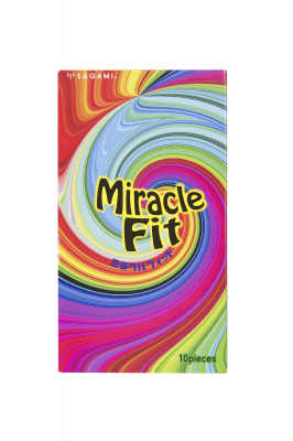 Презервативы Sagami, miracle fit, латекс, 18,5 см, 5,2 см, 10 шт. арт. 753/1