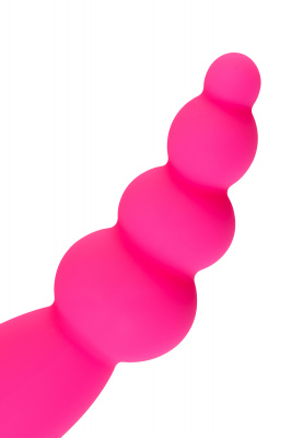 Анальная втулка A-Toys by TOYFA Hild, силикон, розовый, 11 см арт. 761324