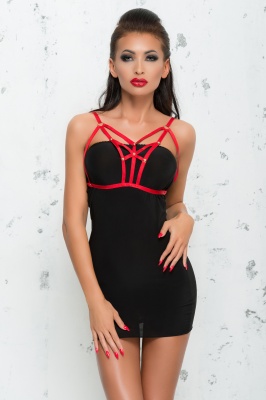 Портупея ''Амазонка'' красная-S/M арт. Harness-1-R-2