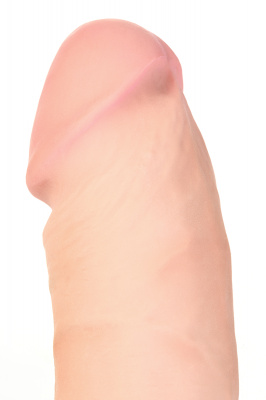 Реалистичный вибратор TOYFA RealStick Elite Jastin, TPR, телесный, 21 см арт. 981037-1