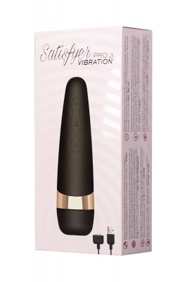 Вакуум-волновой бесконтактный стимулятор клитора Satisfyer PRO 3 Vibration арт. J2018-32