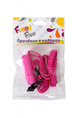 Вибратор розовый Funny Five 1 шт арт. 1