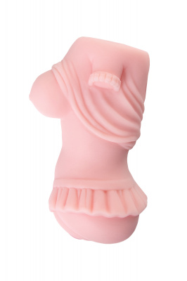 Мастурбатор реалистичный TOYFA Juicy Pussy Little flower, TPE, телесный, 11,5 см арт. 893040