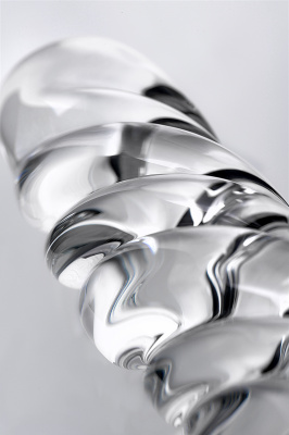Двусторонний фаллоимитатор Sexus Glass, стекло, прозрачный, 16 см арт. 912122