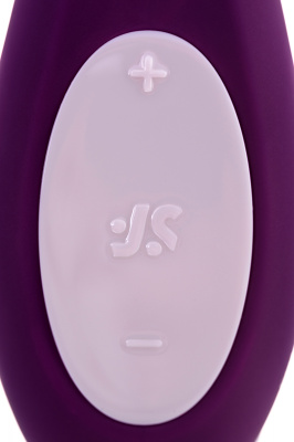 Многофункциональный стимулятор для пар Satisfyer Partner Double Joy, Силикон, Фиолетовый, 18 см арт. J2008-16-3