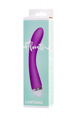 Вибратор Flovetta by Toyfa Lantana, силиконовый, фиолетовый, 22 см арт. 457704