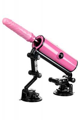 Секс-машина Pink-Punk, MotorLovers, ABS, розовый, 36 см арт. 456602