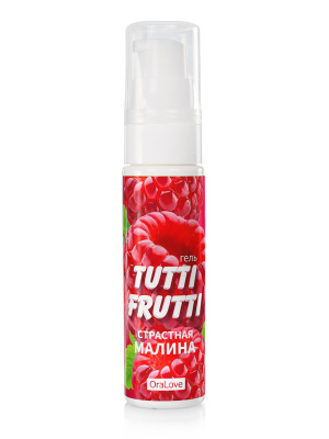 ГЕЛЬ "TUTTI-FRUTTI МАЛИНА" серии "OraLove" 30г  арт. LB-30003 арт. LB-30003