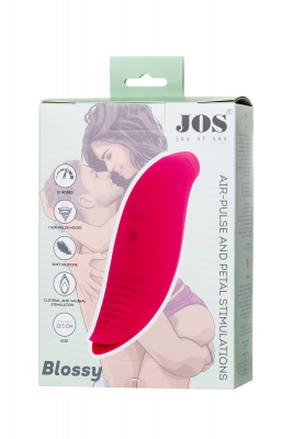 Многофункциональный стимулятор клитора JOS Blossy, розовый, 13,5 см арт. 782033