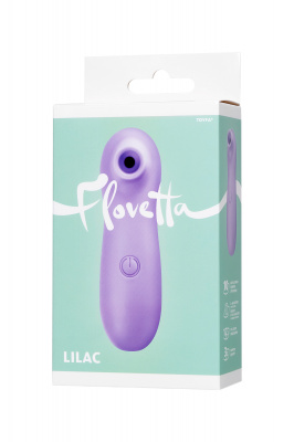 Вакуум-волновой стимулятор клитора Flovetta LILAC, ABS пластик, фиолетовый, 12,5 см арт. 457709