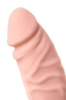 Реалистичный вибратор A-Toys by TOYFA Akin, силикон, телесный, 20,2 см арт. 761039