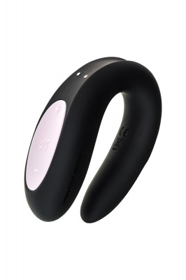 Многофункциональный стимулятор для пар Satisfyer Partner Double Joy, Силикон, Черный, 18 см арт. J2008-16-1