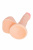 Реалистичный фаллоимитатор RealStick Nude Shaw, PVC, телесный, 17 см арт. 582020