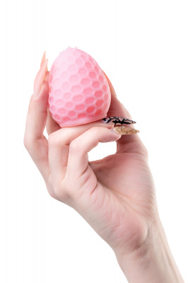 Мастурбатор A-Toys Pufl, розовый, ТРЕ, 6 см Ø 2,7 см арт. 763015
