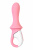 Нереалистичный вибратор Satisfyer Air Pump Booty 5, силикон, розовый, 15 см. арт. J2018-265