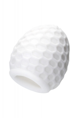 Мастурбатор A-Toys Pufl, ТРЕ, белый, 6 см, Ø 2,7 см арт. 763017
