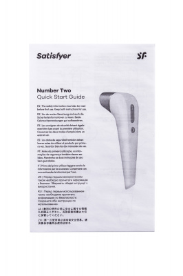 Вакуум-волновой бесконтактный стимулятор клитора Satisfyer 2 NG, ABS пластик, белый, 17см арт. J2018