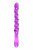 Двусторонний фаллоимитатор A-Toys by TOYFA Tanza, TPE, фиолетовый, 27,5 см арт. 762009