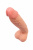 Реалистичный фаллоимитатор RealStick Nude Wilt, PVC, телесный, 29,5 см арт. 582016