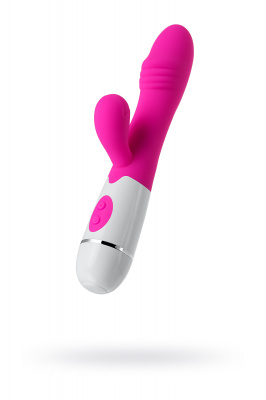 Нереалистичный вибратор TOYFA A-Toys  , Силикон, Розовый, 23,3 см арт. 761037