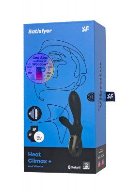 Вибростимулятор Satisfyer Heated Climax+, черный арт. 4001654