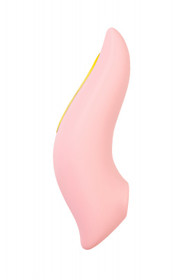 Вакуумный стимулятор Flovetta LILY, силикон, розовый, 13 см арт. 457717