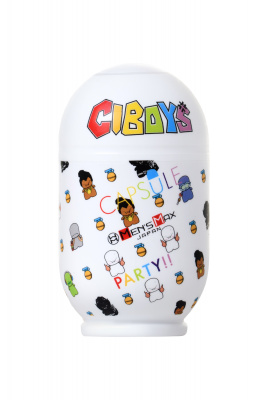 Мастурбатор нереалистичный, CAPSULE Party, MensMax, TPE, прозрачный, 9 см арт. MM-29