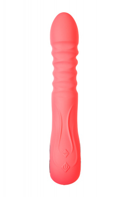 Стимулятор с функцией UP&DOWN Flovetta Flox, силикон, коралловый, 21,5 см арт. 457716