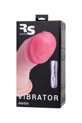 Реалистичный вибратор TOYFA RealStick Elite Jastin, TPR, телесный, 21 см арт. 981037-1