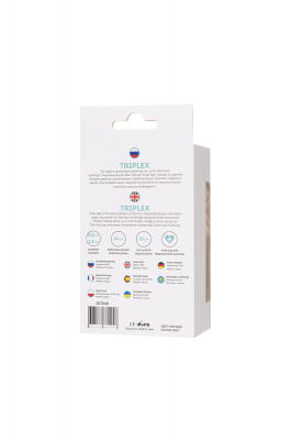 Анальная втулка ToDo by Toyfa Triplex, силикон, мятная, 15 см, Ø 2,5 см арт. 357040